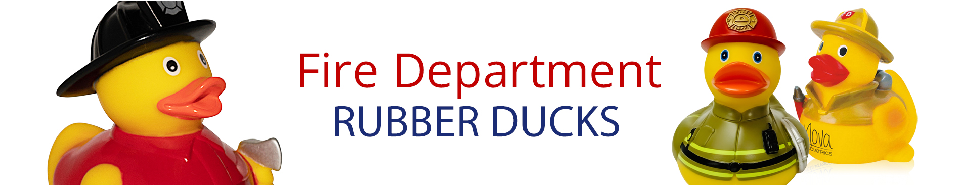 Fire Department Rubber Ducks