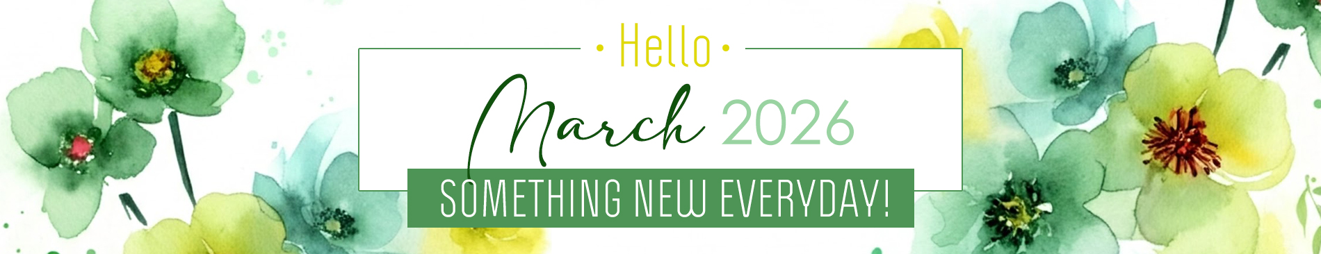 New This Month March 2026