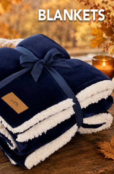 Blankets with Custom Logo